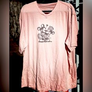 Never Worn Mickey & Minnie Custom Shirt